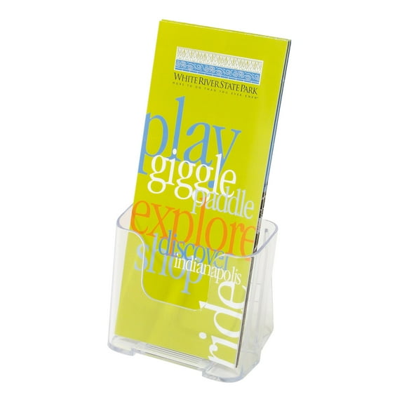 Office Depot® Brand High-Back Literature Holder, 7-3/4"H x 4-1/4"W x 7-3/4"D
