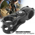 thumbnail image 2 of AMONIDA Cycling Accessory, Hollow Design Cycling Accessory Bike Handlebar Stem Easy To Install Lightweight For Most Road Bikes Fixed Gear, 2 of 8