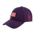 thumbnail image 5 of U.S. Polo Assn. American Flag Logo Cotton Washed Twill Adjustable Curved Brim Baseball Cap, One Size, 5 of 5