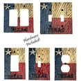 thumbnail image 6 of Urbalabs Great State Of Texas Rustic Western Decorative Light Switch Outlet Wall Plate Covers Antique Country Home Rustic Light Switch Covers Single Double 2 Gang Switch Plates (2 Gang Rocker), 6 of 7