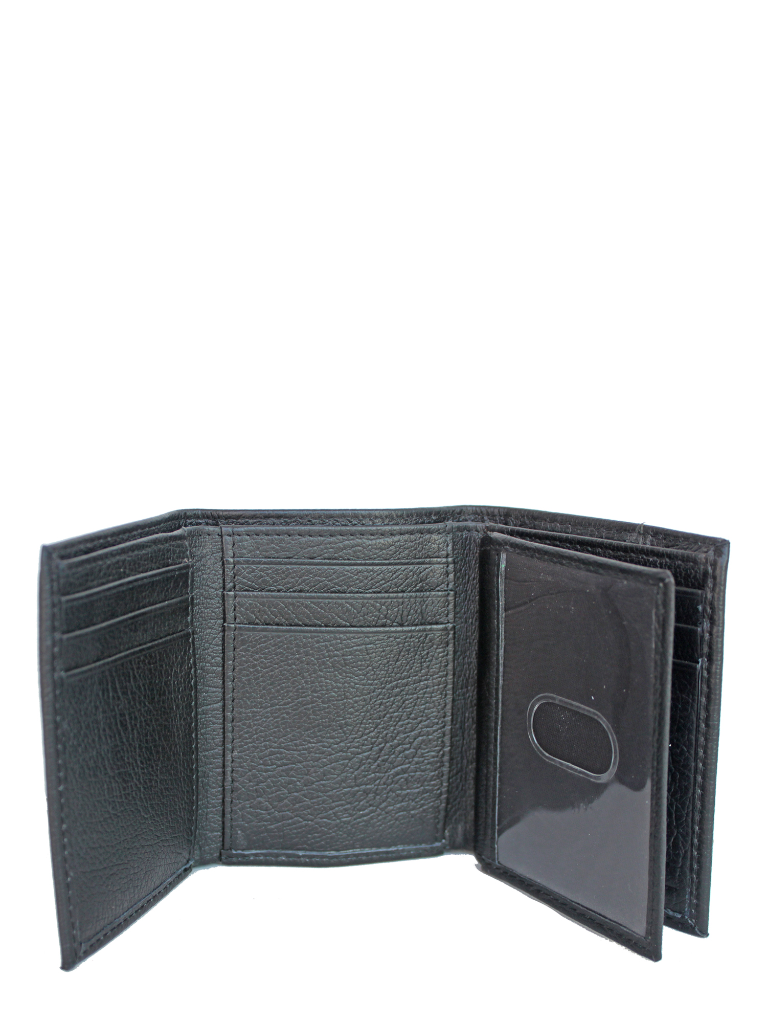 George Men's American Bison Leather Trifold Wallet photo 2