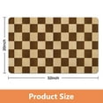 thumbnail image 5 of Soft & Absorbent Long Bath Mat | Non-Slip | 20x32in Checkered Bathroom Rug Runner | Easy-to-Clean Large Mat for Bathroom Bathtub, 5 of 5