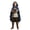 Blue, variant on VZQI Kids Hooded Cape, Medieval Renaissance Cloak for Boys and Girls, Open Front Wizard Witch Costume Cape for Halloween Cosplay