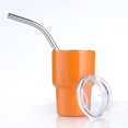 thumbnail image 4 of Taza térmica con pajita para coche de 3 oz, para exteriores, sublimación, mini taza de cerveza, taza de hielo frío para intimidar, 4 of 5