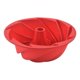 thumbnail image 1 of Lékué Savarin Espiral, Silicona, Rojo, Molde de Silicona-Molde para Tarta, Molde de Silicona para Tartas, Bandeja Espiral 19 cm, 1 of 3