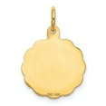 thumbnail image 3 of 14K Yellow Gold Happy 20th Anniversary Disc Charm, 3 of 4