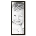 thumbnail image 2 of ArtToFrames 17" x 44" Honors Black with Gold Picture Frame, 17x44 inch Black Wood Poster Frame (WOM-5158), 2 of 7