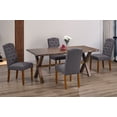 thumbnail image 1 of 5-PC Charcoal EdgeLux Dining Set, 1 of 1