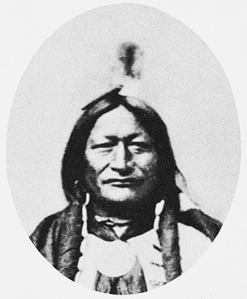 Little Wolf Ncheyenne Chief C1870 Rolled Canvas Art - (24 x 36 ...