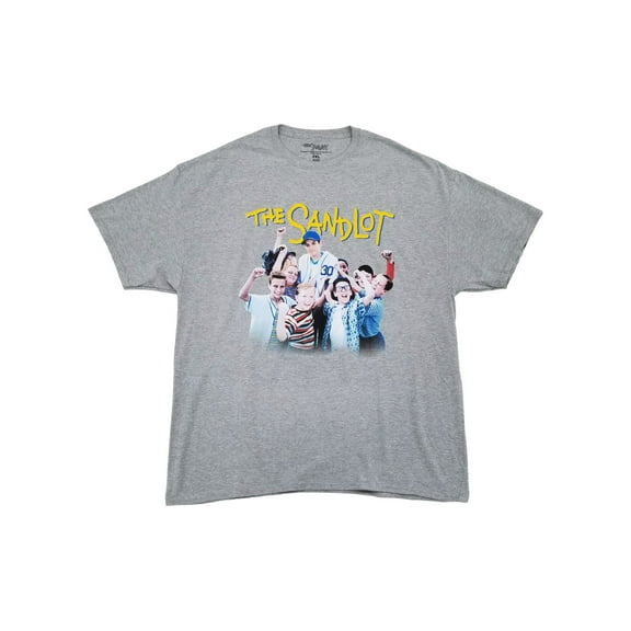 The Sandlot Mens Big & Tall Heather Gray Graphic Tee Short Sleeve T-Shirt 2XL