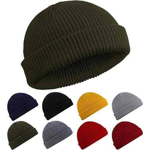 SATINIOR Trawler Beanie Watch Hat Roll 