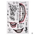 thumbnail image 5 of 26-27 Waterproof Temporary Tattoo Sticker Skeleton Clown Clown Pattern Tattoo Water Transfer Human Body Art Fake Tattoo Women And Men, 5 of 5
