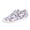 Blue, variant on Women Lace Up Canvas Walking Shoes Baseball Heart Print Casual Sneakers Lightweight Daily Footwear