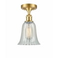 thumbnail image 1 of Innovations 516-1C-SG-G2811-LED Hanover 1 Light Semi-Flush Mount part of the Ballston Collection, Satin Gold, 1 of 1