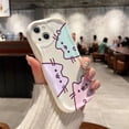 thumbnail image 5 of Funda divertida Pusheens Cat 3D Wave para iPhone 15 14 13 12 11 Pro Max Mini X XR XSMAX 8 7 6S Plus funda de silicona suave, 5 of 5