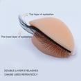 thumbnail image 3 of Párpados Con Pestañas, Párpados De Silicona 9 Pares Reutilizables Para Salón De Belleza Para Principiantes, 3 of 7