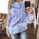 thumbnail image 2 of Sudaderas Navideñas de Cuello Redondo Para Mujer, Camisetas de Manga Larga Con Estampado de Moda, Cómodas, Transpirables, Con Capucha Y Cordón Odeerbi ODB203360, 2 of 7