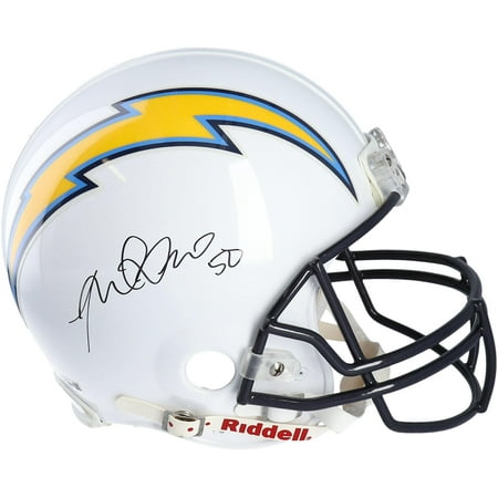 Manti Te'o San Diego Chargers Autographed Throwback Riddell Authentic Helmet - Fanatics Authentic Certified
