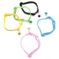 thumbnail image 3 of Shisuyan 5Pcs Reflective Cat Collars Cat Dog Collars Decorative Kitten Collars Portable Puppy Collars with Bell, 3 of 8