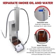 thumbnail image 4 of Supllueer Silver Electric Cold Smoke Generator, 10 Hour Long Smoking, Portable BBQ Smoker Accessory for Outdoor Grilling, Meat & Vegetables, 4 of 12