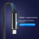 thumbnail image 3 of El cable Lightning Fish con cable de datos trenzado ligero es adecuado para teléfonos Apple Android tipo C Cable de carga Huawei 5A, 3 of 5