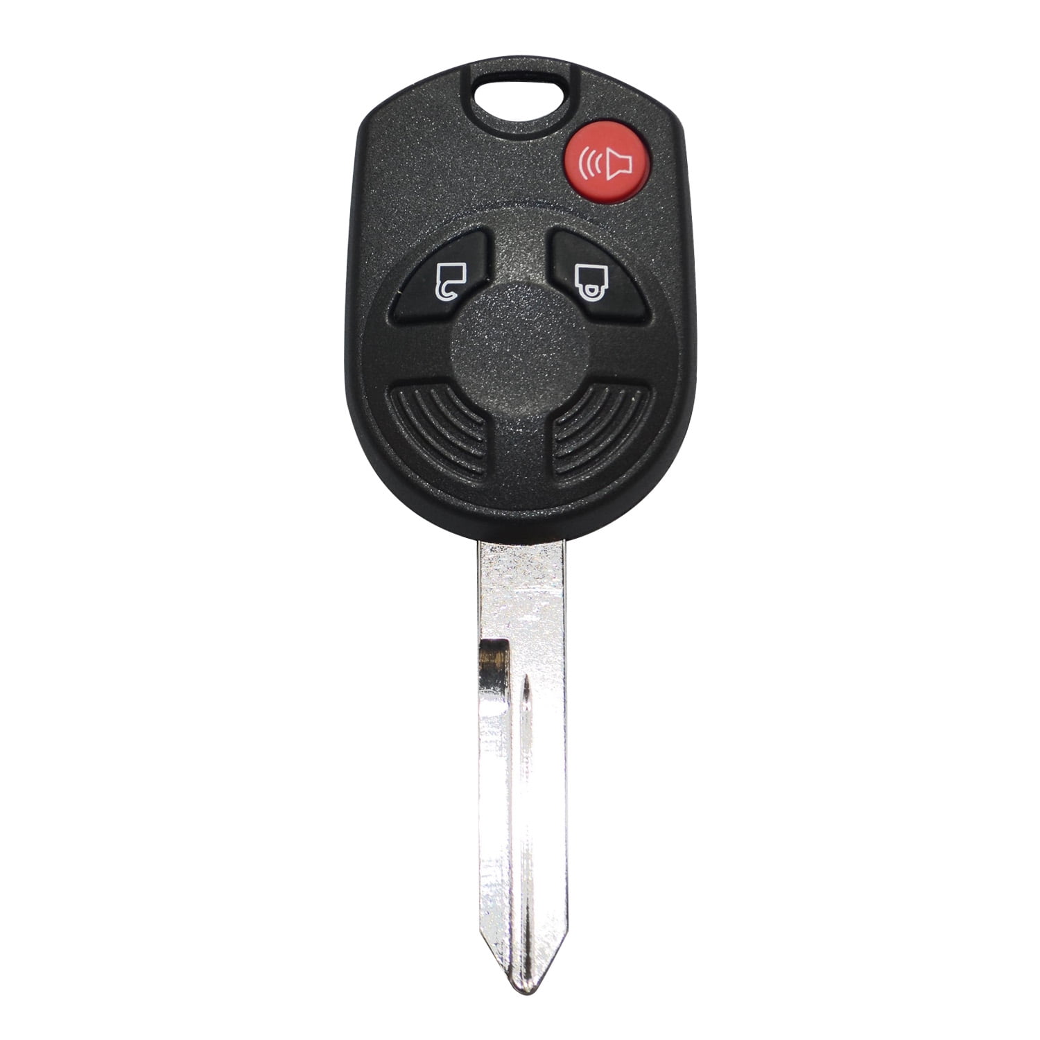 2 New Replacement 3 Button Uncut Remote Head Key Keyless Entry Fob for Ford