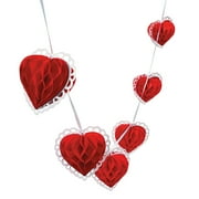 Valentine Heart Garland - Party Decor - 1 Piece