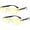 2pcs-d, variant on Self Adjusting Glasses - Color Changing Intelligent Zoom Reading Glasses with Anti Blue Light for Men and Women Featuring Comfortable Nose Pads and No Prescription Needed