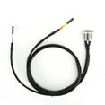 thumbnail image 3 of Aluminum Alloy  Plated Metal LED Power Button Switch Cable, Blue Red Light, 40000 Hours Lamp Life, 3 of 8