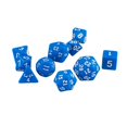 thumbnail image 2 of Blue Pearl Multi De 10 D8 D10 D12 D20 D24 D30 RPG Baoblaze Dados de varios lados, 2 of 7