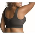 thumbnail image 3 of Just My Size Pure Comfort Pullover Wirefree Bra Tonal Diamond Pattern - 1263, 3 of 3