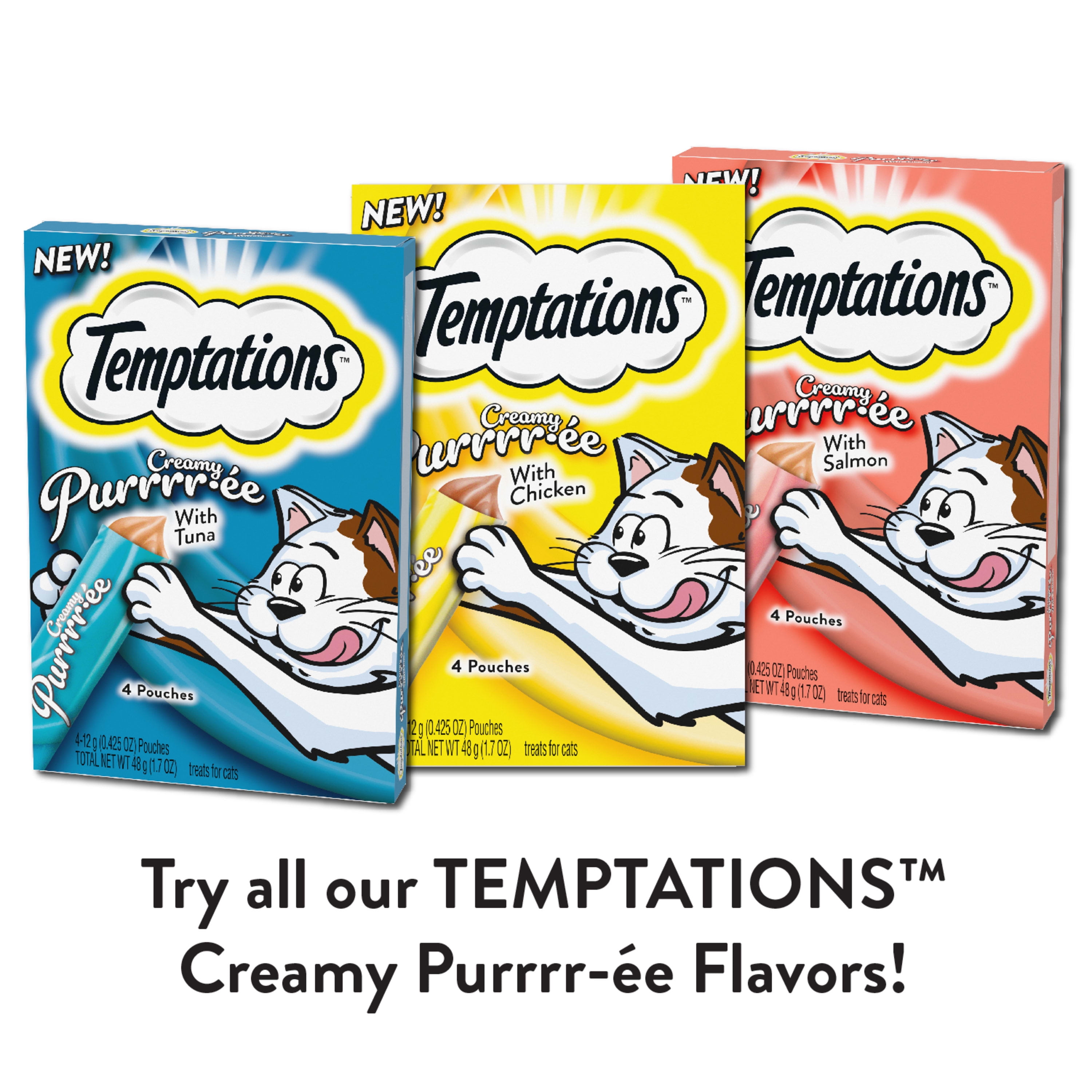 temptations puree cat treats