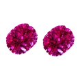 thumbnail image 2 of Almencla 2x Cheerleading Cheering Squad pompoms 6 Inches for Match Cheer Poms for School Dance Party Stage Performance Sports Rose Red, 2 of 8