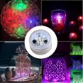 thumbnail image 2 of 10pcs Submersible Led Lights Tea Lights Candle, Rgbw Color Changing With Lmell Remote, 2 of 5