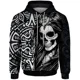 thumbnail image 5 of Sudadera con capucha holgada para hombre, sudadera con capucha con estampado de calavera y serpiente de sangre fresca para hombre, ropa de calle Harajuku Y2k para hombre, 5 of 5
