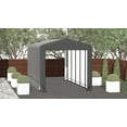 thumbnail image 2 of Garage ShelterTube classé vent/neige 10x23x10  Grs, 2 of 7
