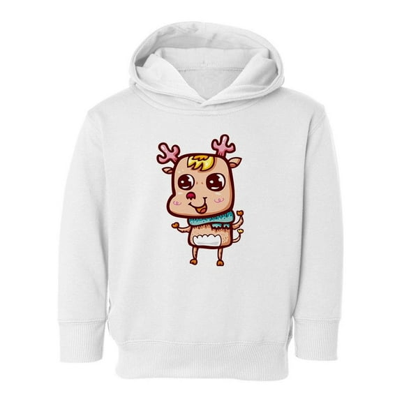 Happy Smiley Deer Hoodie Toddler -Image by Shutterstock, 2 Toddler