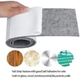 thumbnail image 3 of Fieltro autoadhesivo para muebles, fieltro adhesivo 2 rollos 100 * 10 cm + 100 * 2 cm Corte libre de cualquier tamaño o forma Almohadilla de fieltro antideslizante, 3 of 5