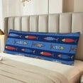 thumbnail image 2 of Balery Cute Fish Funda Protectora para Almohada Corporal de Algodón Hipoalergénico con Cierre(55 x 21 pulgadas), Almohadas No Incluidas, 2 of 7