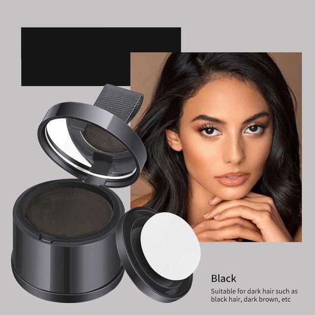 SharkTRUE Natural Hairline Filler Powder: Waterproof, Long-Lasting, Easy-Use, Multi-Color Options