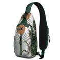 thumbnail image 1 of Minimalist Ink Style Sling Backpack, Geometric Tribal Crossbody Daypack for Outdoors, 1 of 5