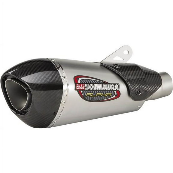 Yoshimura Alpha-T 3/4 Race Stainless/Carbon Exhaust '15-22 YZF-R1 (13141CP520)