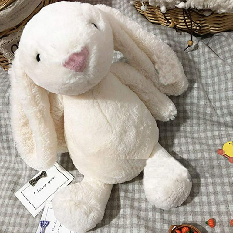 Funny Feet Bestever Bunny Rabbit Plush White Long Legs Stuffed Animal Toy