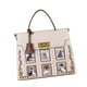 thumbnail image 5 of Bolso de mano grande con asa superior para mujer, bolso tipo cartera con correa para el hombro Blanco, 5 of 9
