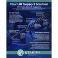 thumbnail image 4 of Rear Trunk Lid Lift Support For 2006-2009 Volkswagen Pointer L4 1.8L Mexico, 4 of 5