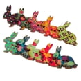 thumbnail image 2 of Shisuyan 50pcs Rabbit Shape 2 Holes Wooden Buttons Sewing Button Kid's Scrapbooking DIY Craft Wedding Decoration (Random Color), 2 of 3