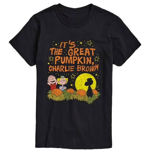 Peanuts - It's the Great Pumpkin - Men's Short Sleeve Graphic T-Shirt