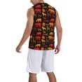 thumbnail image 2 of Sikiie Animal Basketball Jersey Reversible Men's Mesh Athletic Sports Shirts Training Practice S-4XLXX-Large, 2 of 6