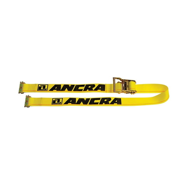 Ancra 48672-13 Series E & A Ratchet Strap - Spring Actuated Fitting - 12'L
