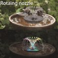 thumbnail image 3 of Solar Powered Fountain Pump, Landscaping Long Battery Life Light Sensing Monitoring Solar Fountain Pump  for Garden for Outdoor for Pool, 3 of 8